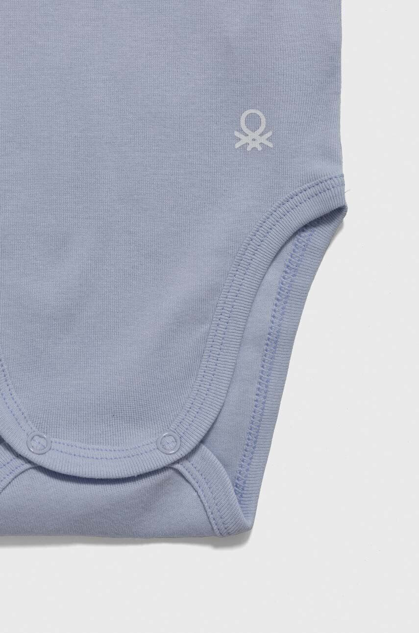 United Colors of Benetton Bombažen body za dojenčka 3-pack - Pepit.si