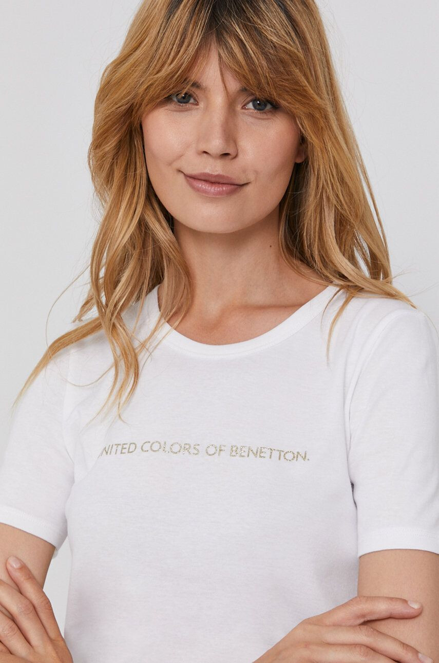 United Colors of Benetton Bombažen t-shirt - Pepit.si