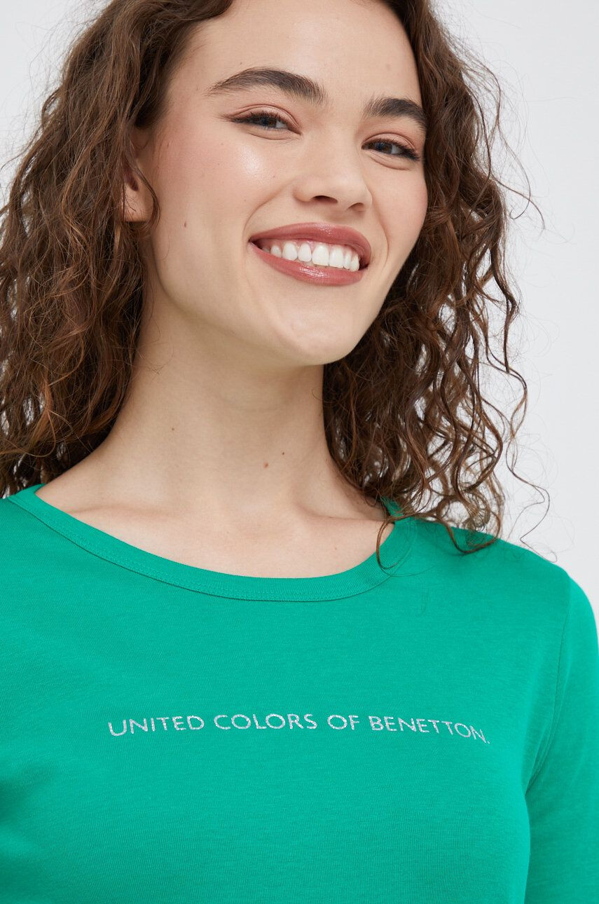 United Colors of Benetton Bombažna kratka majica - Pepit.si