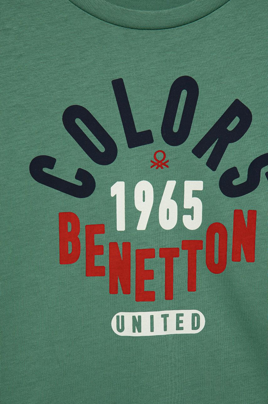 United Colors of Benetton Otroška bombažna majica z dolgimi rokavi - Pepit.si