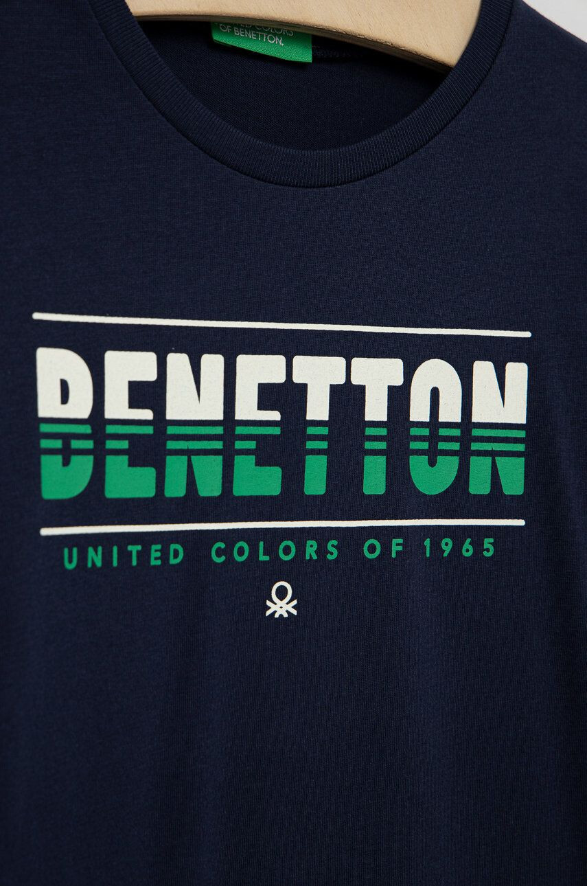 United Colors of Benetton Otroška bombažna majica z dolgimi rokavi - Pepit.si