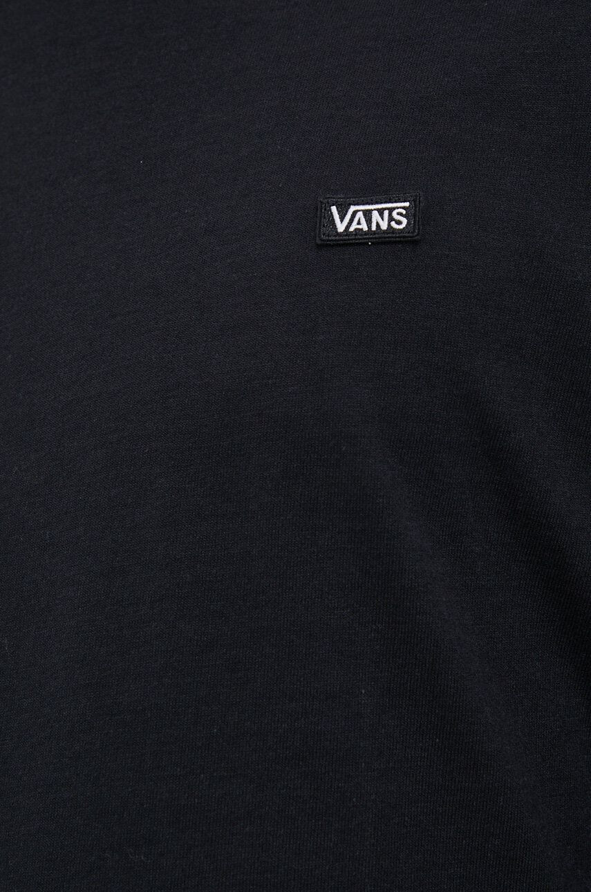 Vans Bombažen longsleeve črna barva - Pepit.si