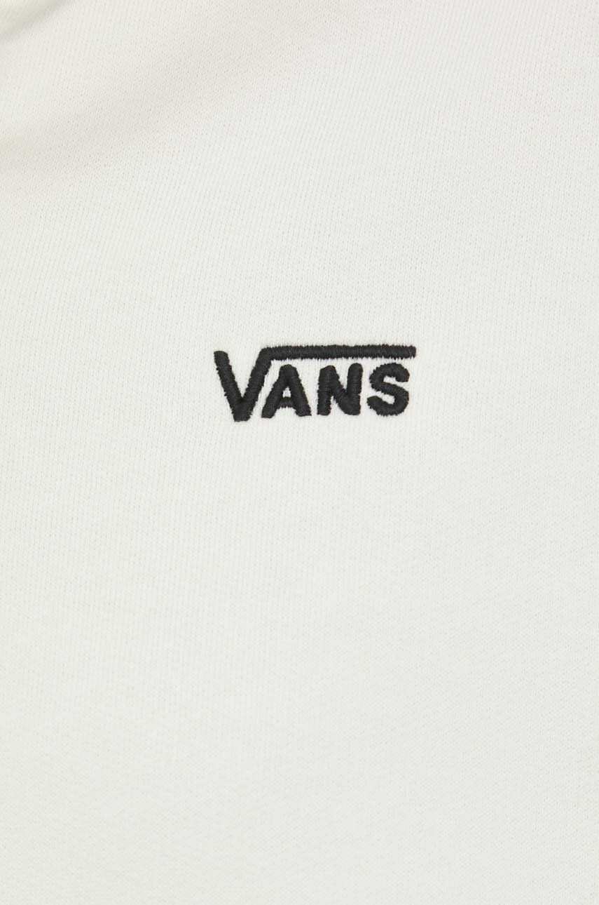 Vans Bombažen pulover ženska bež barva - Pepit.si