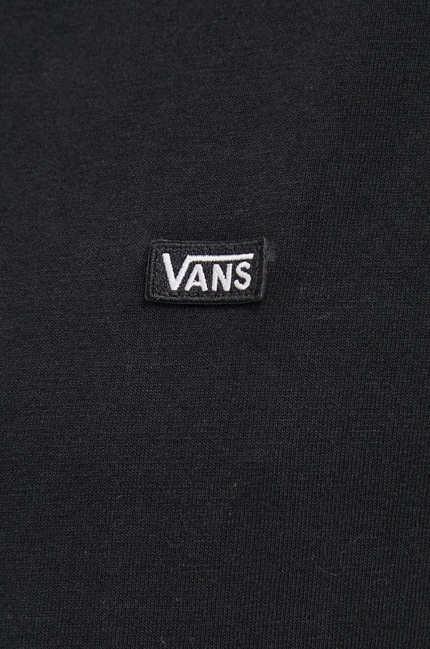 Vans Bombažen t-shirt črna barva - Pepit.si