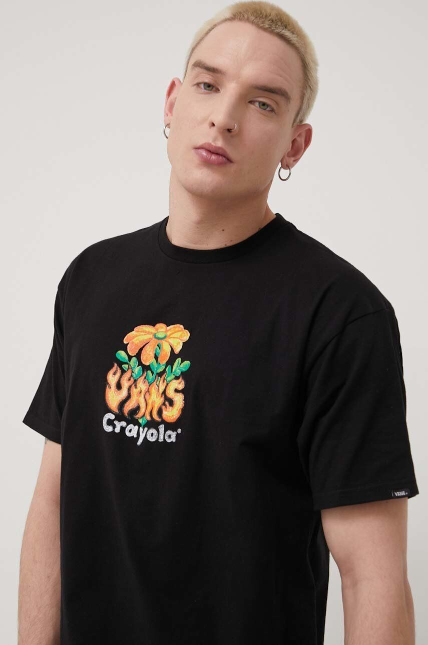 Vans Bombažen t-shirt Crayola - Pepit.si