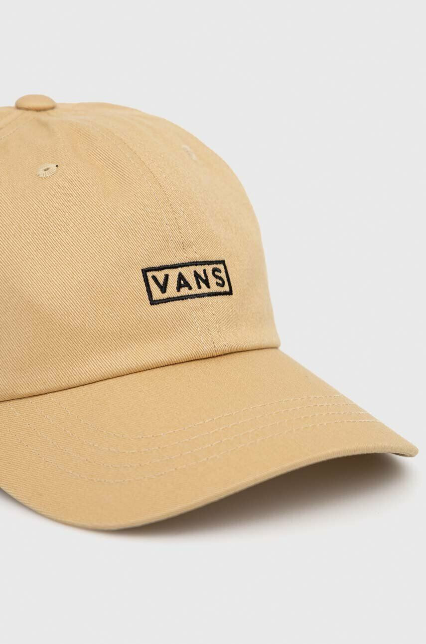 Vans Bombažna bejzbolska kapa bež barva - Pepit.si