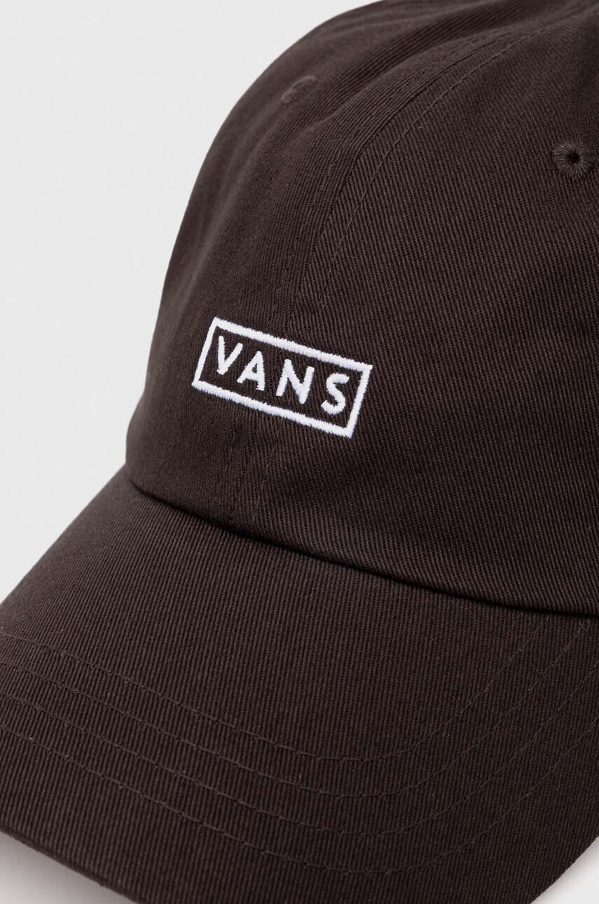 Vans Bombažna bejzbolska kapa rjava barva - Pepit.si