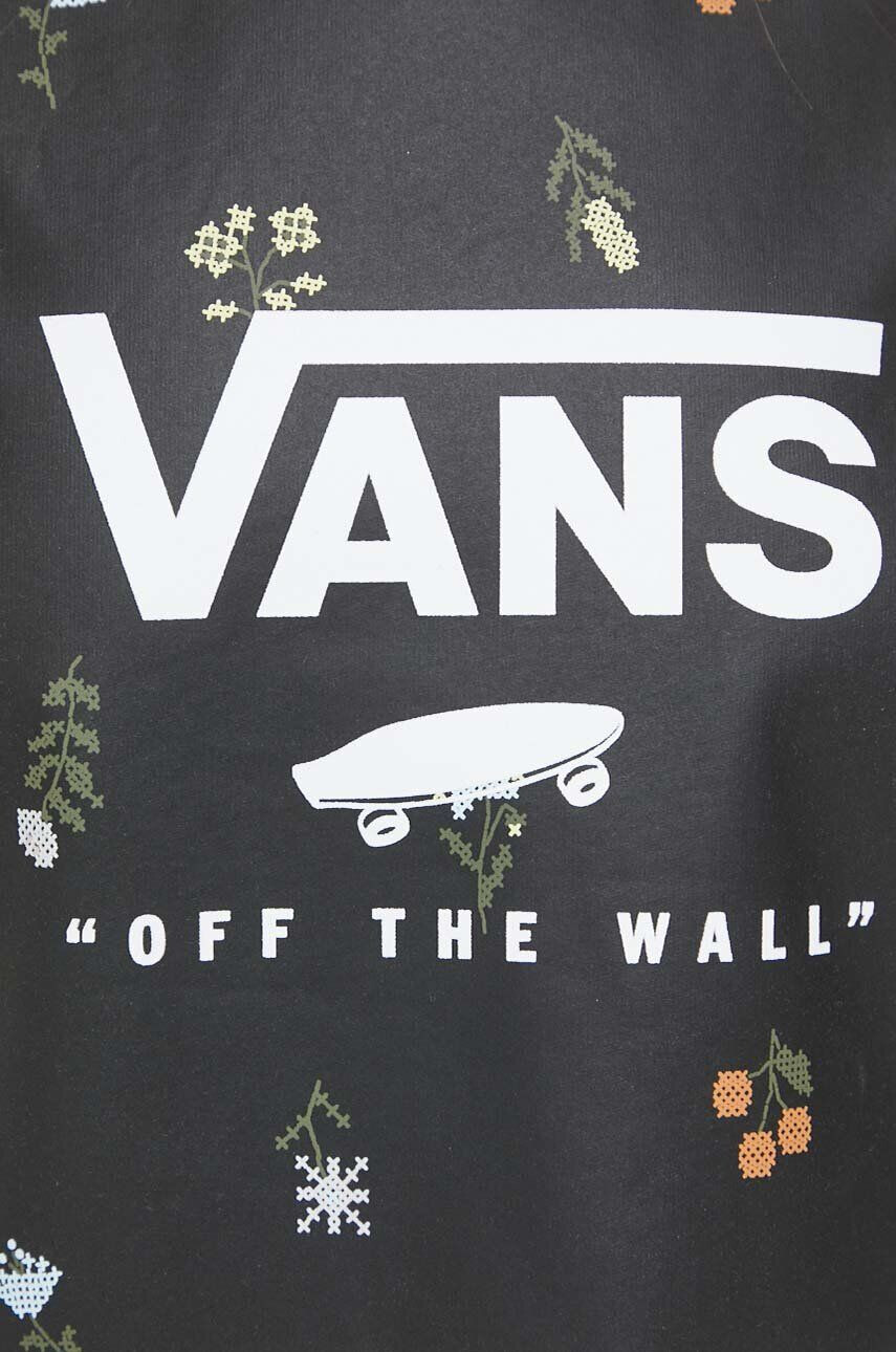 Vans Bombažna kratka majica bela barva - Pepit.si