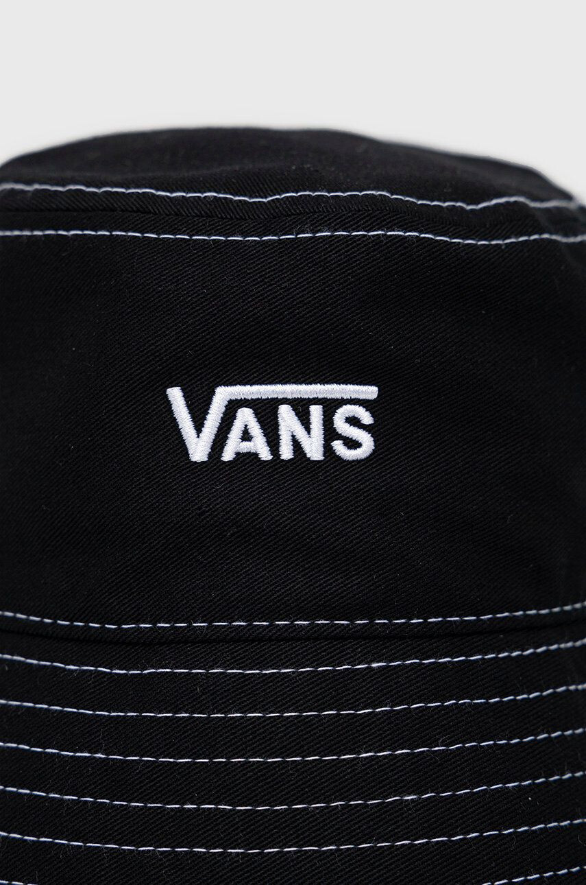 Vans Bombažni klobuk črna barva - Pepit.si