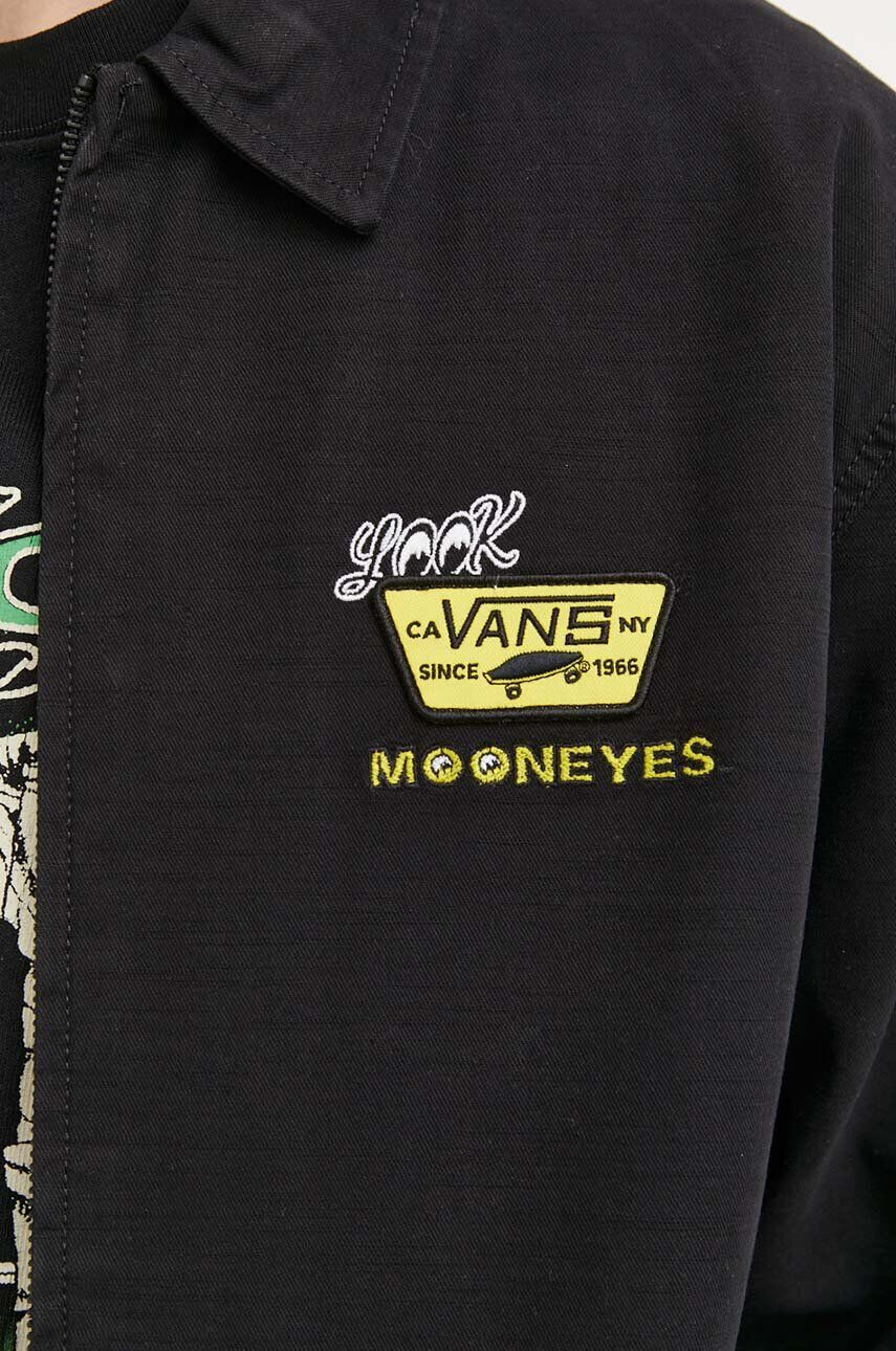 Vans Jakna Mooneyes moška črna barva - Pepit.si