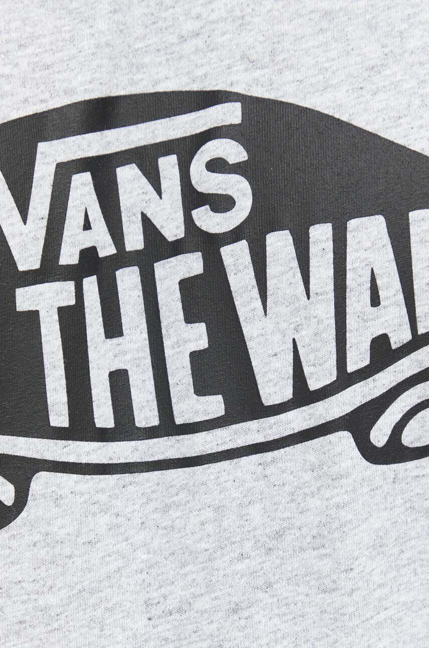 Vans Kratka majica moški siva barva - Pepit.si