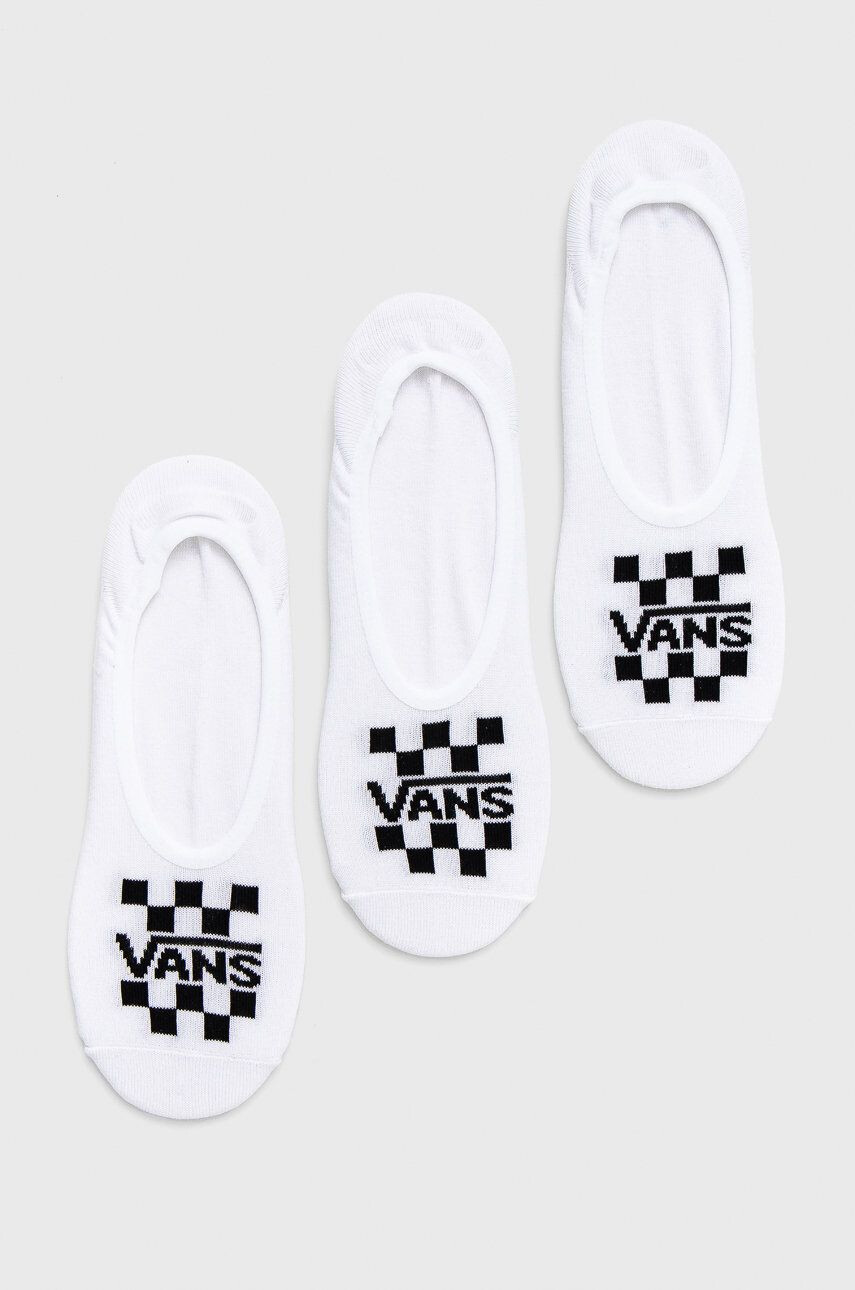 Vans Nogavice moške bela barva - Pepit.si