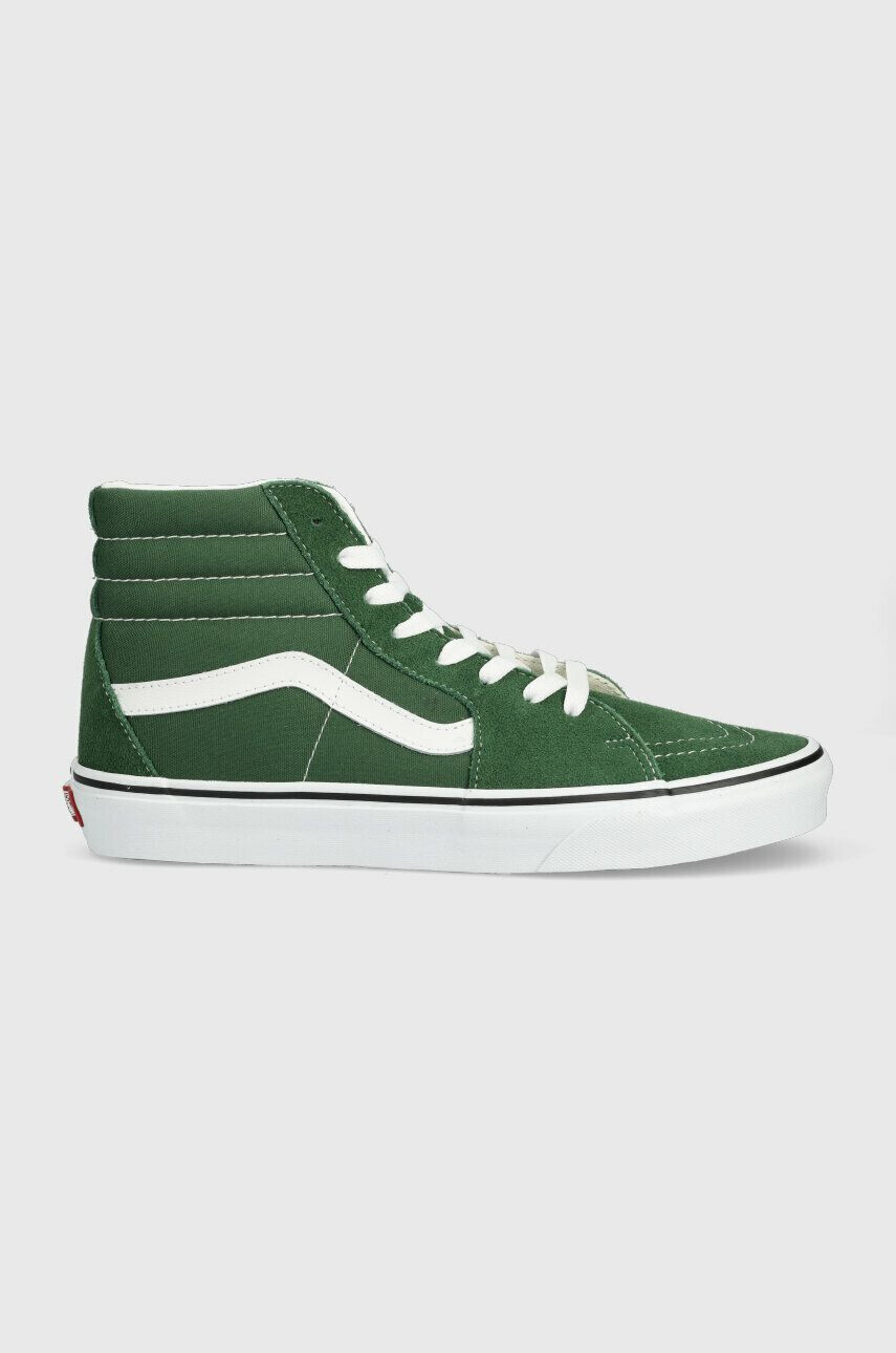 Vans Superge SK8-Hi zelena barva VN0005U96QU1 - Pepit.si