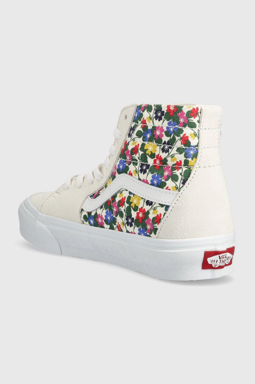 Vans Superge SK8-Hi Tapered ženske bela barva VN0A5KRUWHT1 - Pepit.si