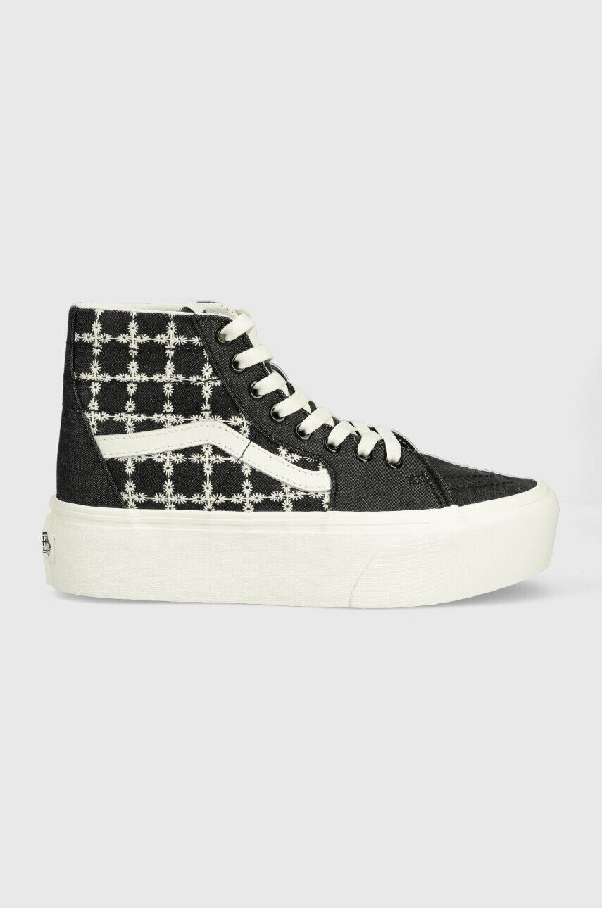 Vans Superge SK8-Hi Tapered Stackform ženske siva barva VN0A5JMKBMA1 - Pepit.si