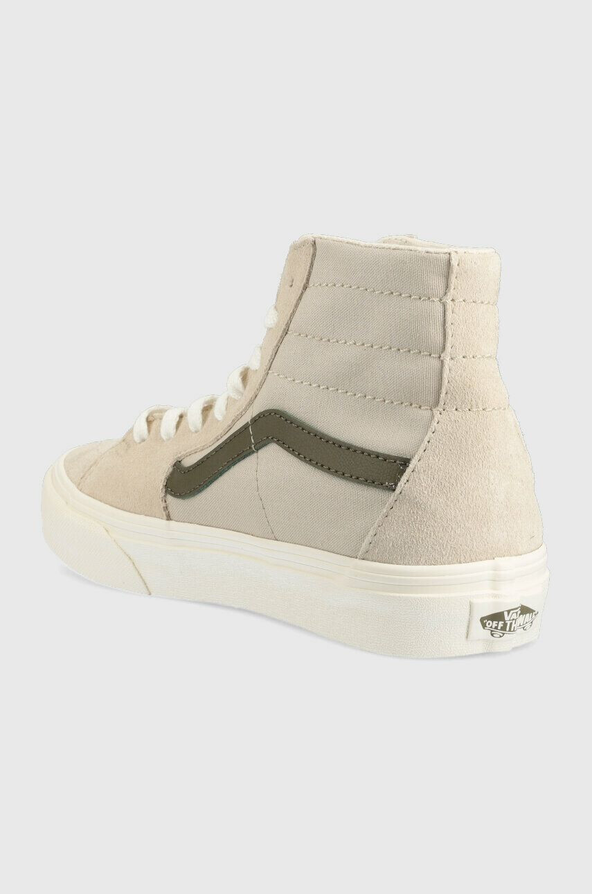 Vans Superge SK8-Hi Tapered VR3 ženske bež barva VN0005UMBLP1 - Pepit.si