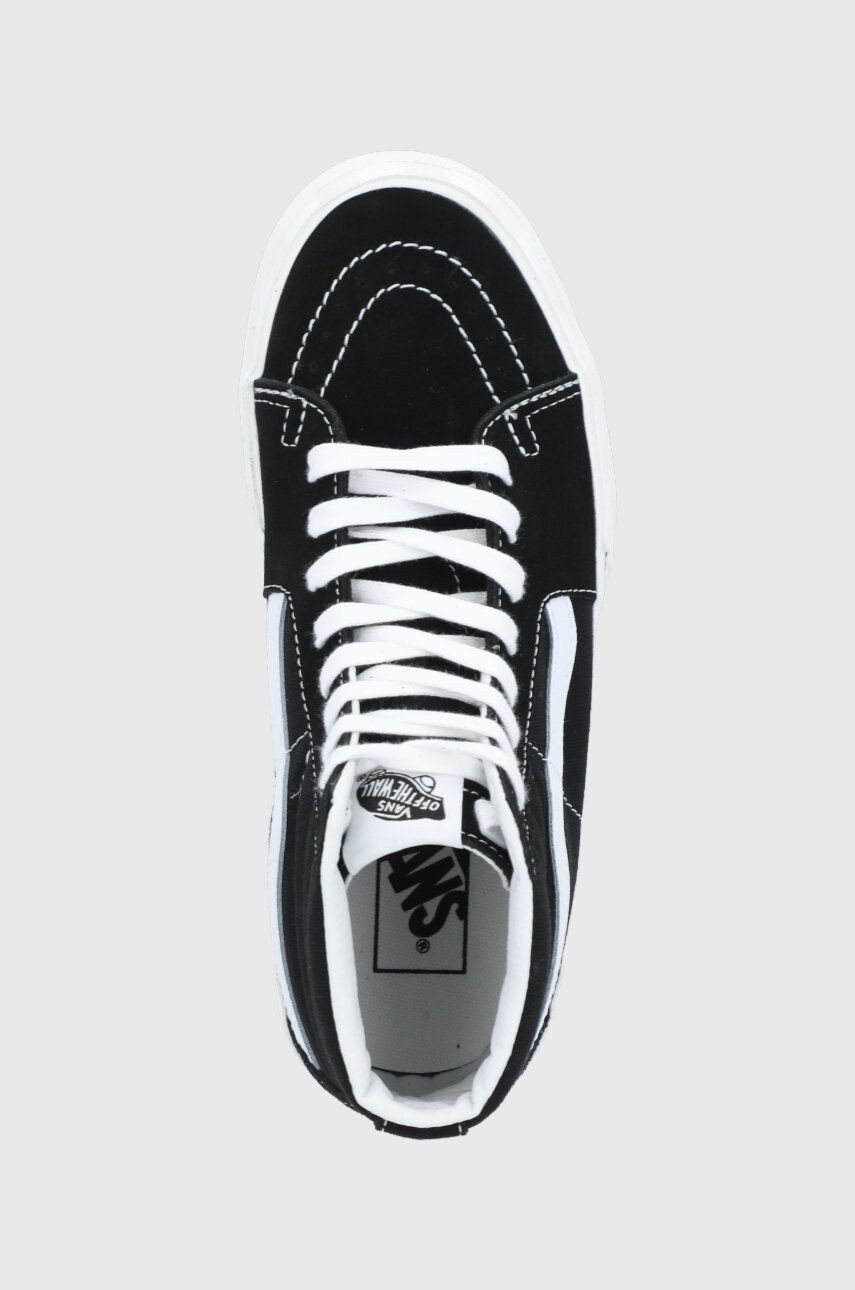 Vans Superge UA SK8-Hi Stacked ženske črna barva - Pepit.si