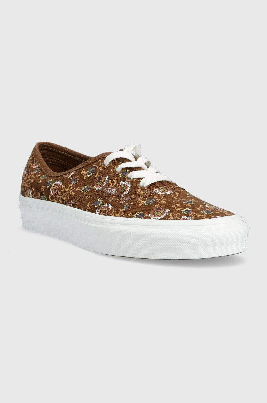 Vans Teniske Authentic ženske oranžna barva - Pepit.si