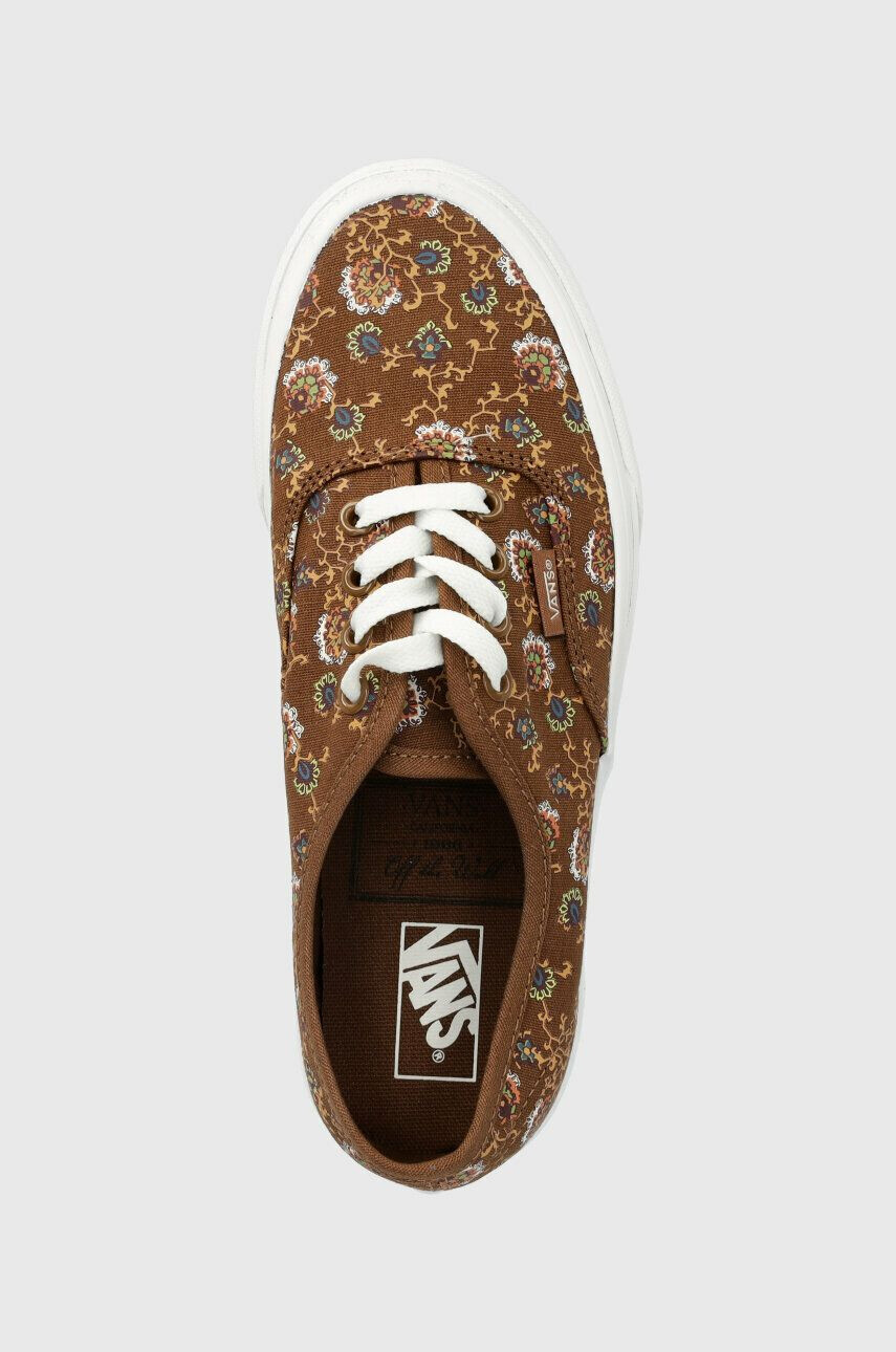 Vans Teniske Authentic ženske oranžna barva - Pepit.si