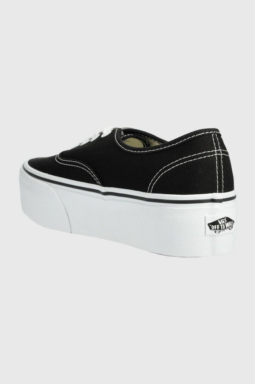 Vans Teniske Authentic Stackform ženske črna barva VN0A5KXXBMX1 - Pepit.si