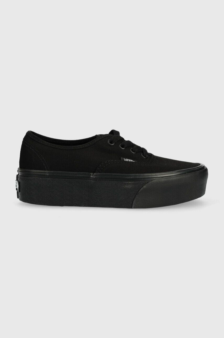 Vans Teniske Authentic Stackform ženske črna barva VN0A5KXXBKA1 - Pepit.si