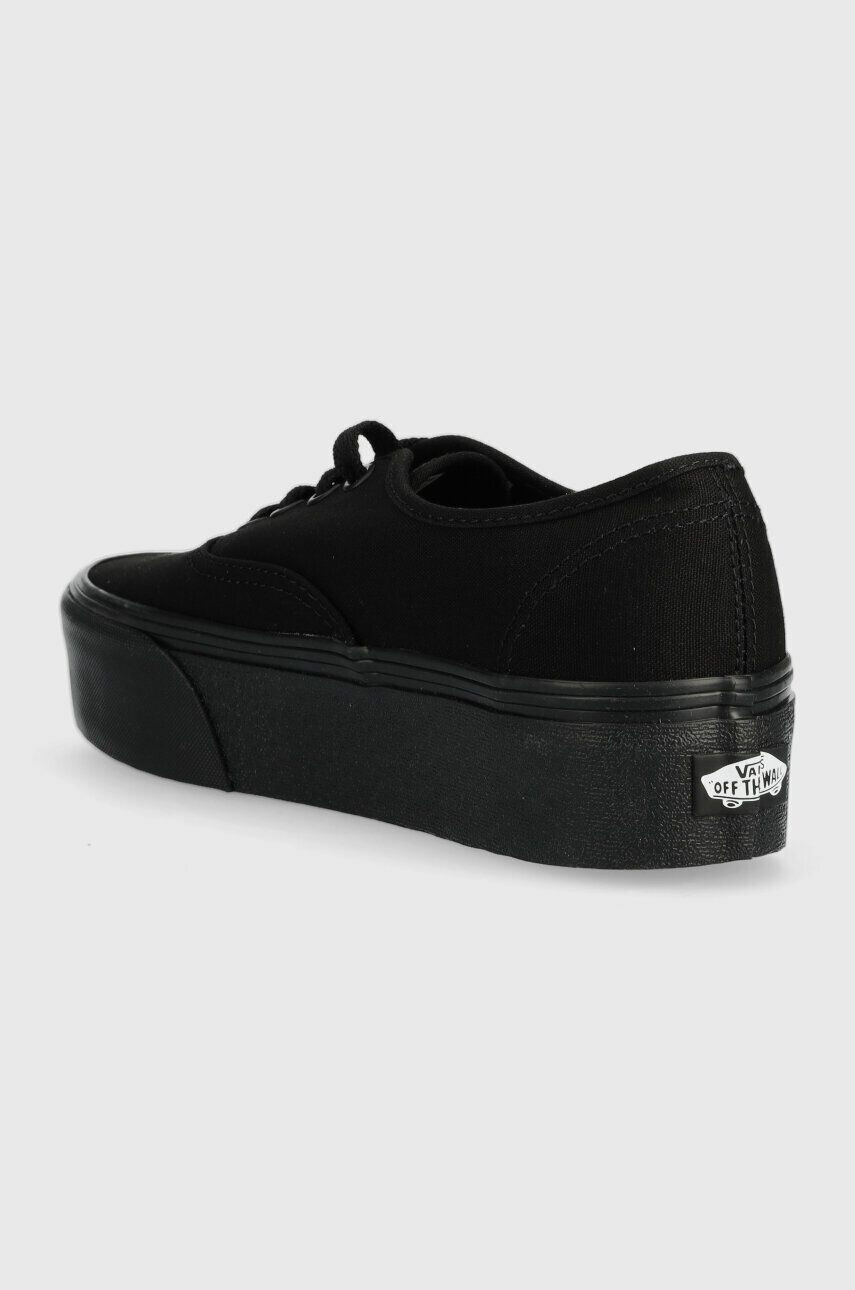 Vans Teniske Authentic Stackform ženske črna barva VN0A5KXXBKA1 - Pepit.si