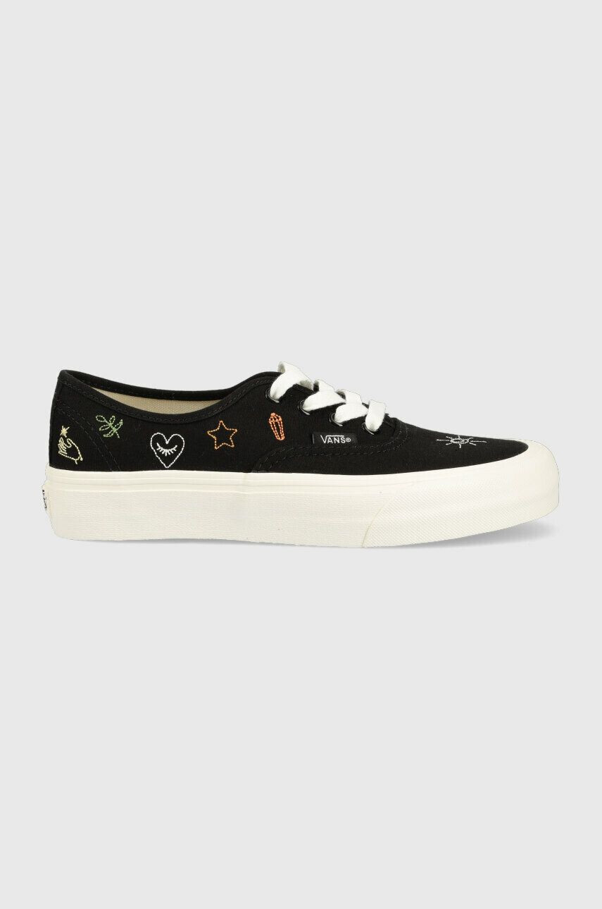 Vans Teniske Authentic VR3 ženske črna barva VN0005UDBM81 - Pepit.si