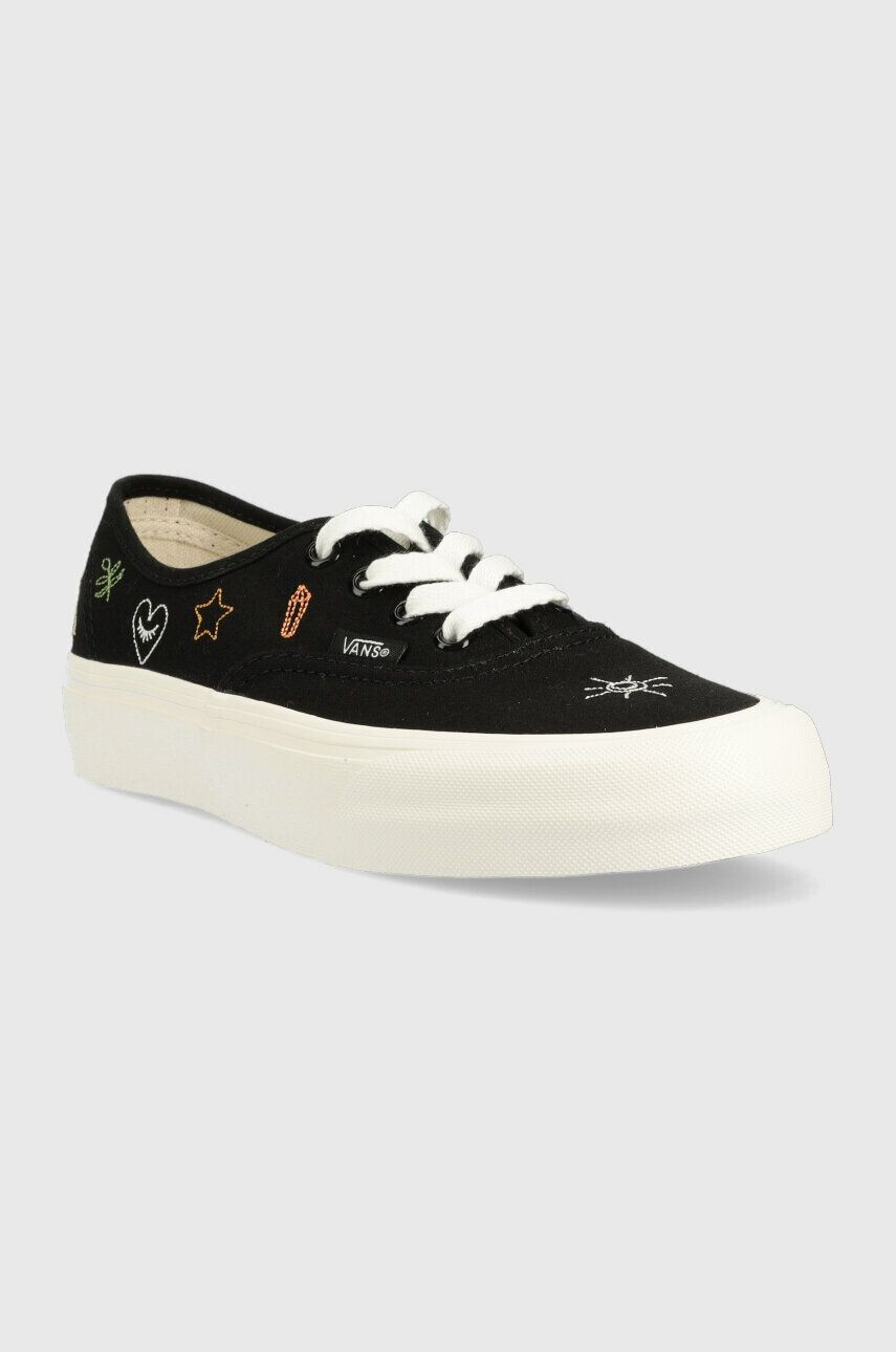 Vans Teniske Authentic VR3 ženske črna barva VN0005UDBM81 - Pepit.si