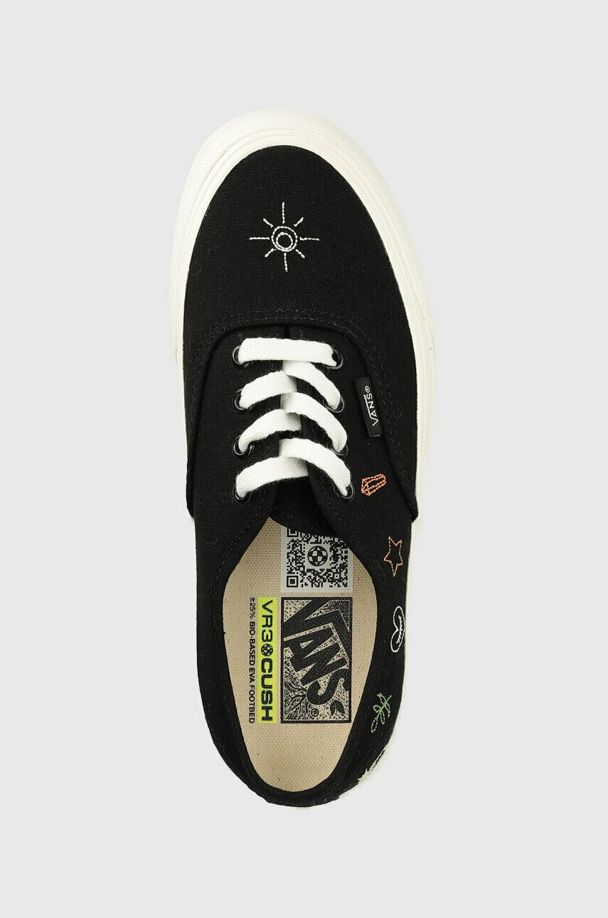 Vans Teniske Authentic VR3 ženske črna barva VN0005UDBM81 - Pepit.si