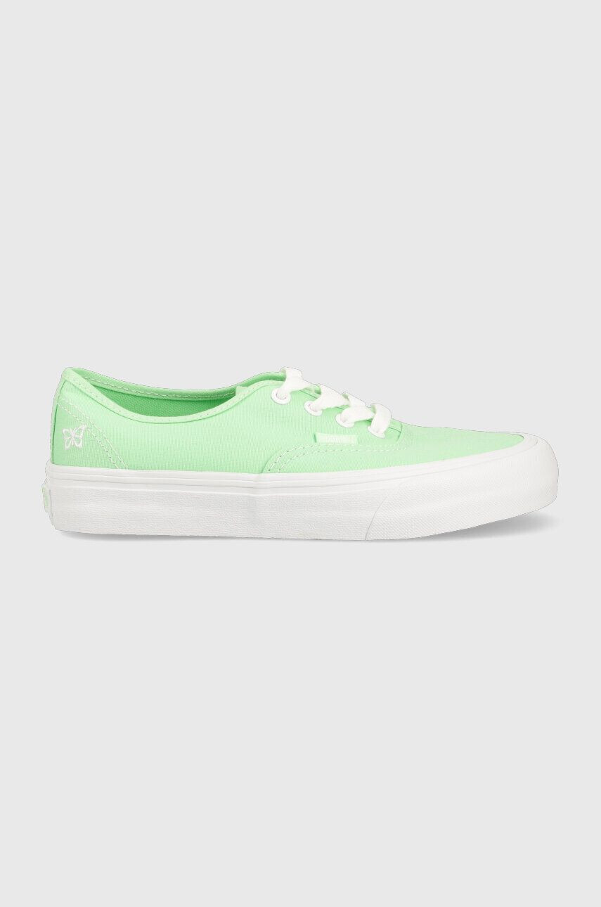 Vans Teniske Authentic VR3 ženske zelena barva VN0005UDBLZ1 - Pepit.si