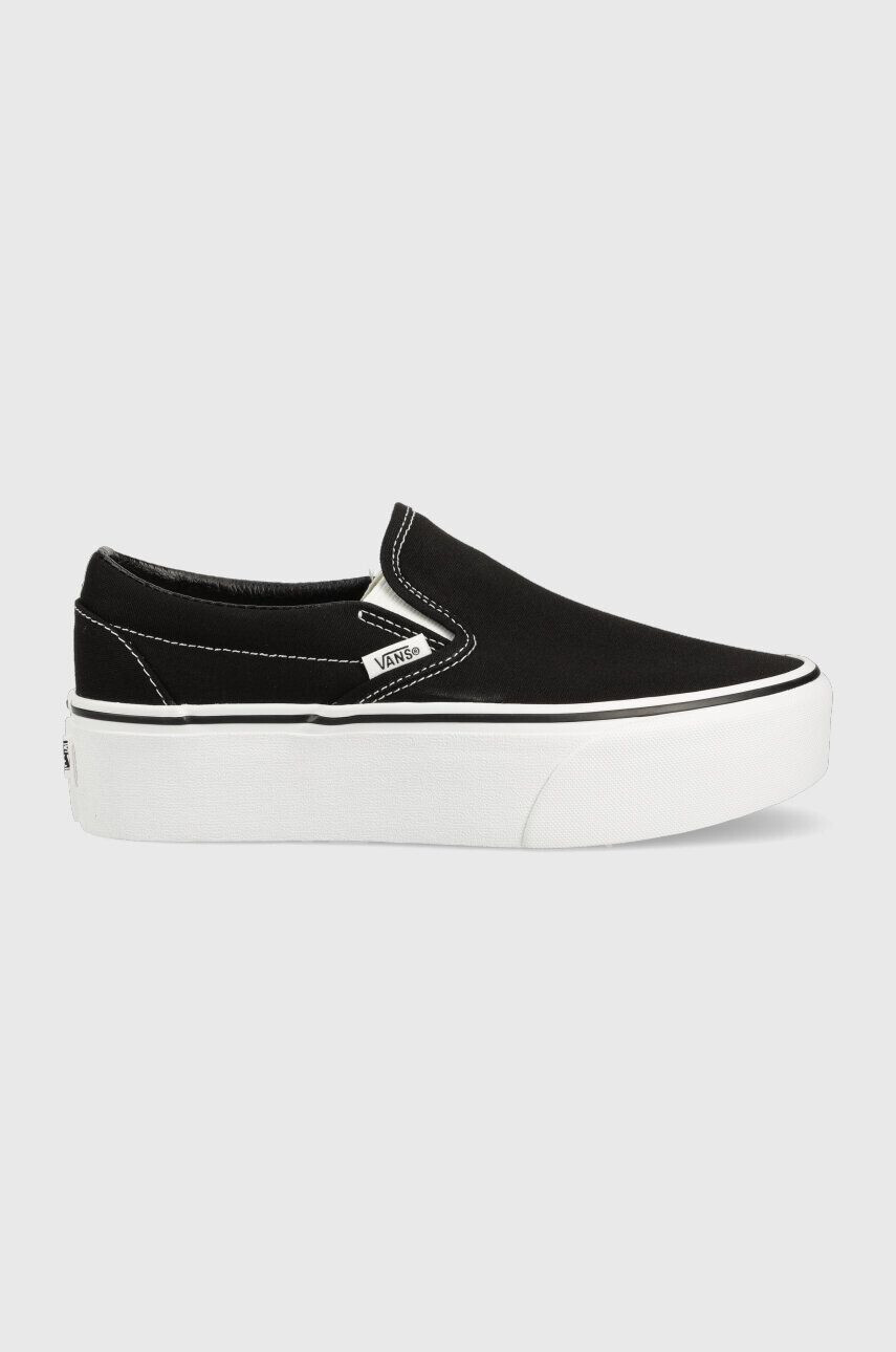 Vans Teniske Classic ženske črna barva VN0A7Q5RBMX1 - Pepit.si