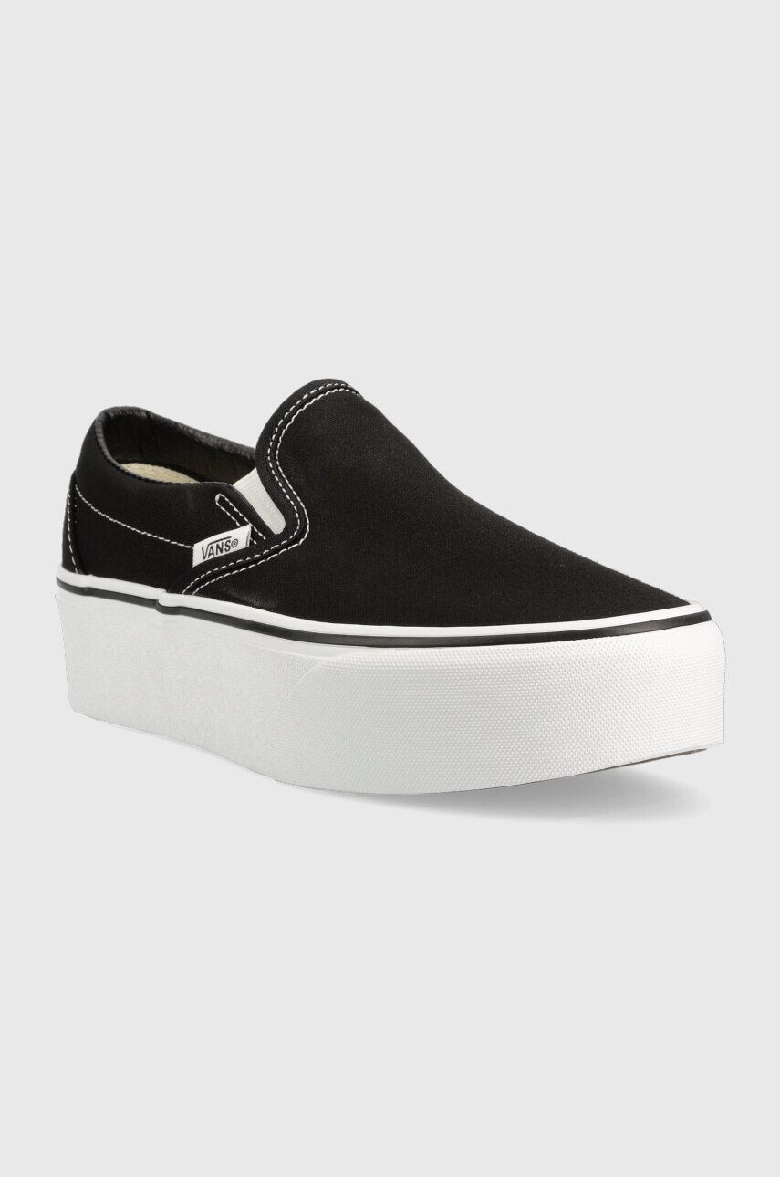 Vans Teniske Classic ženske črna barva VN0A7Q5RBMX1 - Pepit.si