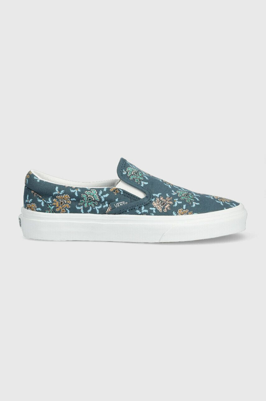 Vans teniske Year of The Rabbit Classic Slip-On ženske črna barva VN0A5JLXBMA1 - Pepit.si