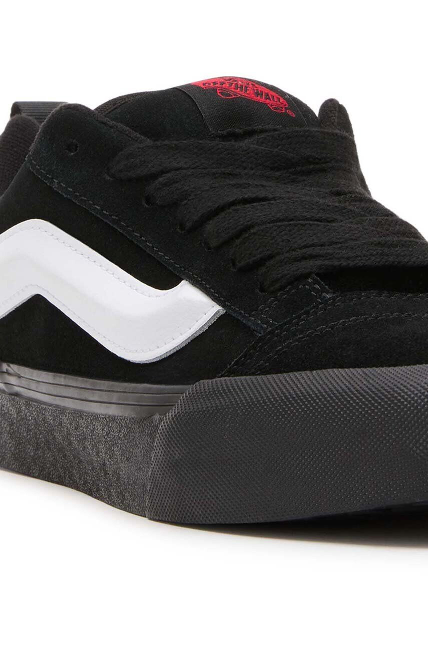 Vans Teniske iz semiša Knu Skool črna barva VN0009QCBMA1 - Pepit.si