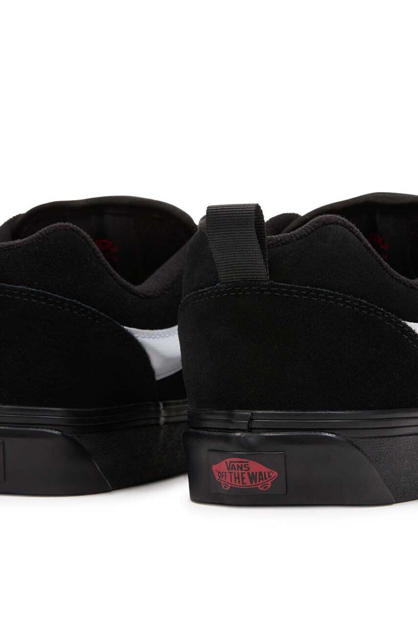 Vans Teniske iz semiša Knu Skool črna barva VN0009QCBMA1 - Pepit.si