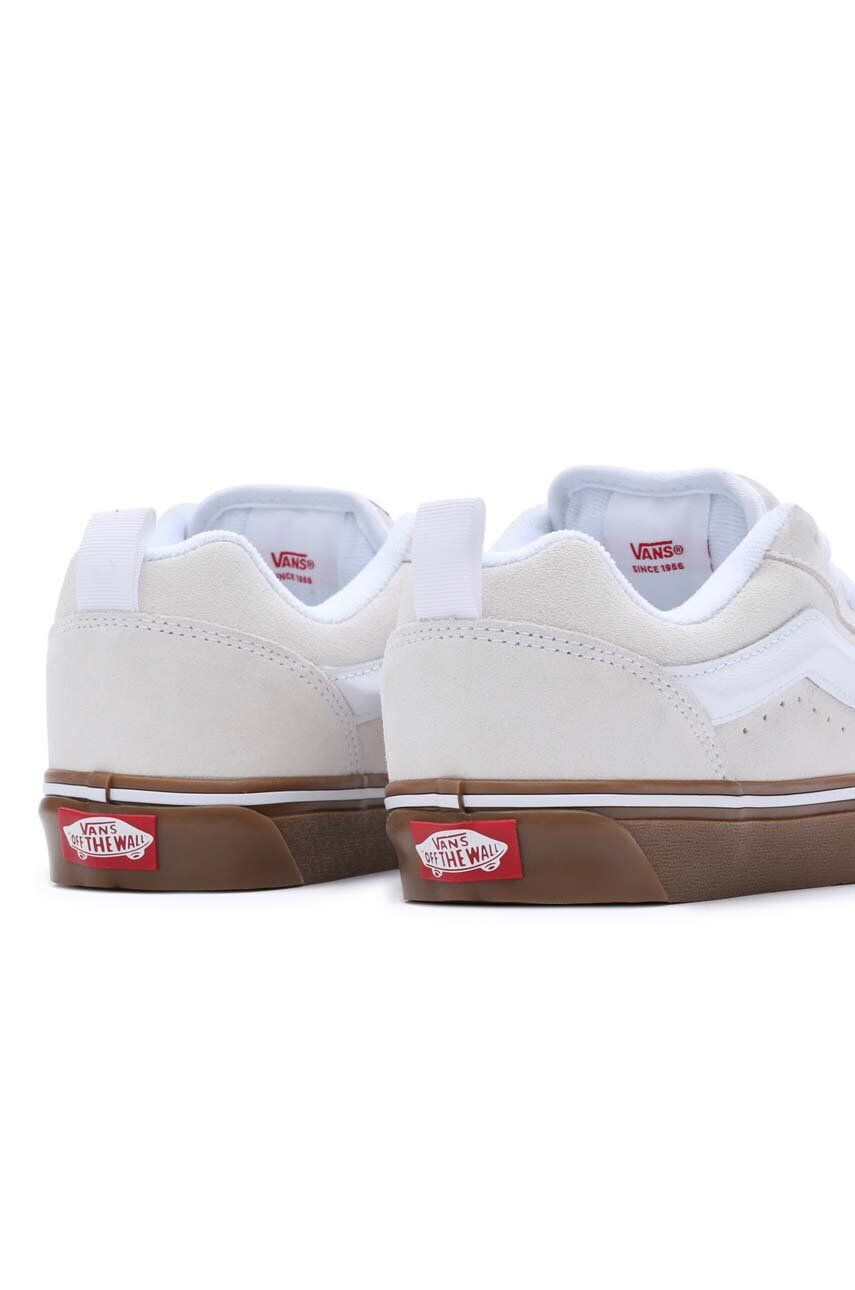 Vans Teniske iz semiša Knu Skool bež barva VN0009QCWHT1 - Pepit.si