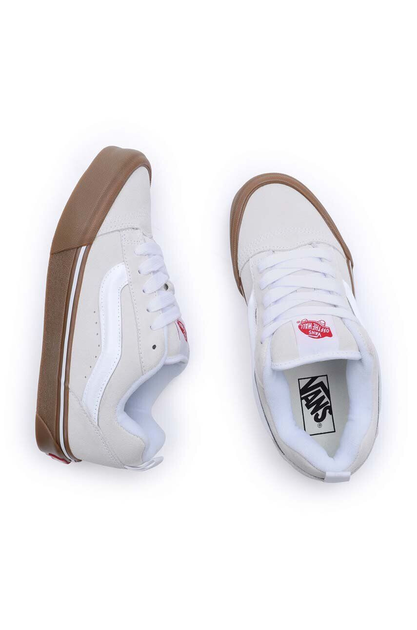 Vans Teniske iz semiša Knu Skool bež barva VN0009QCWHT1 - Pepit.si