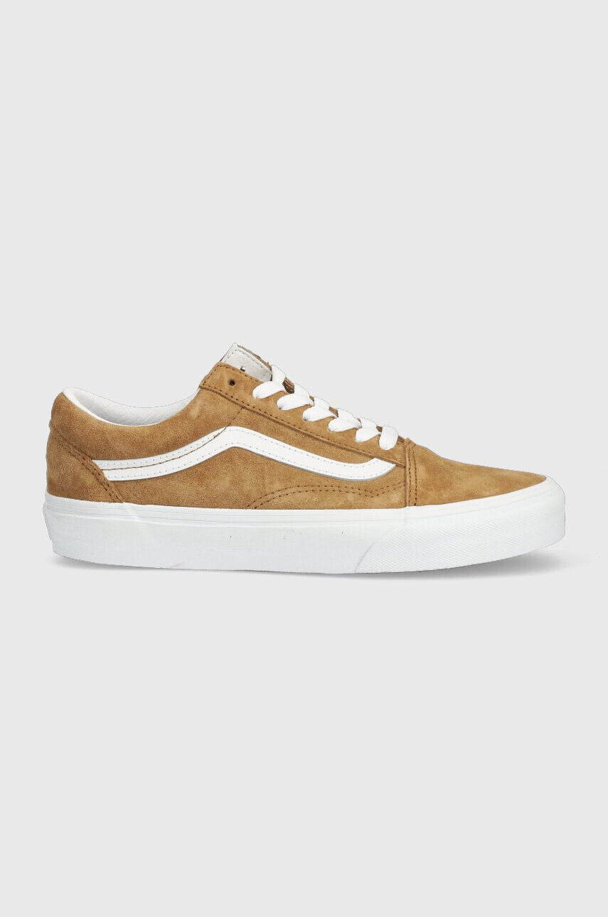 Vans Teniske iz semiša Old Skool rjava barva VN0A5KRSTBN1 - Pepit.si