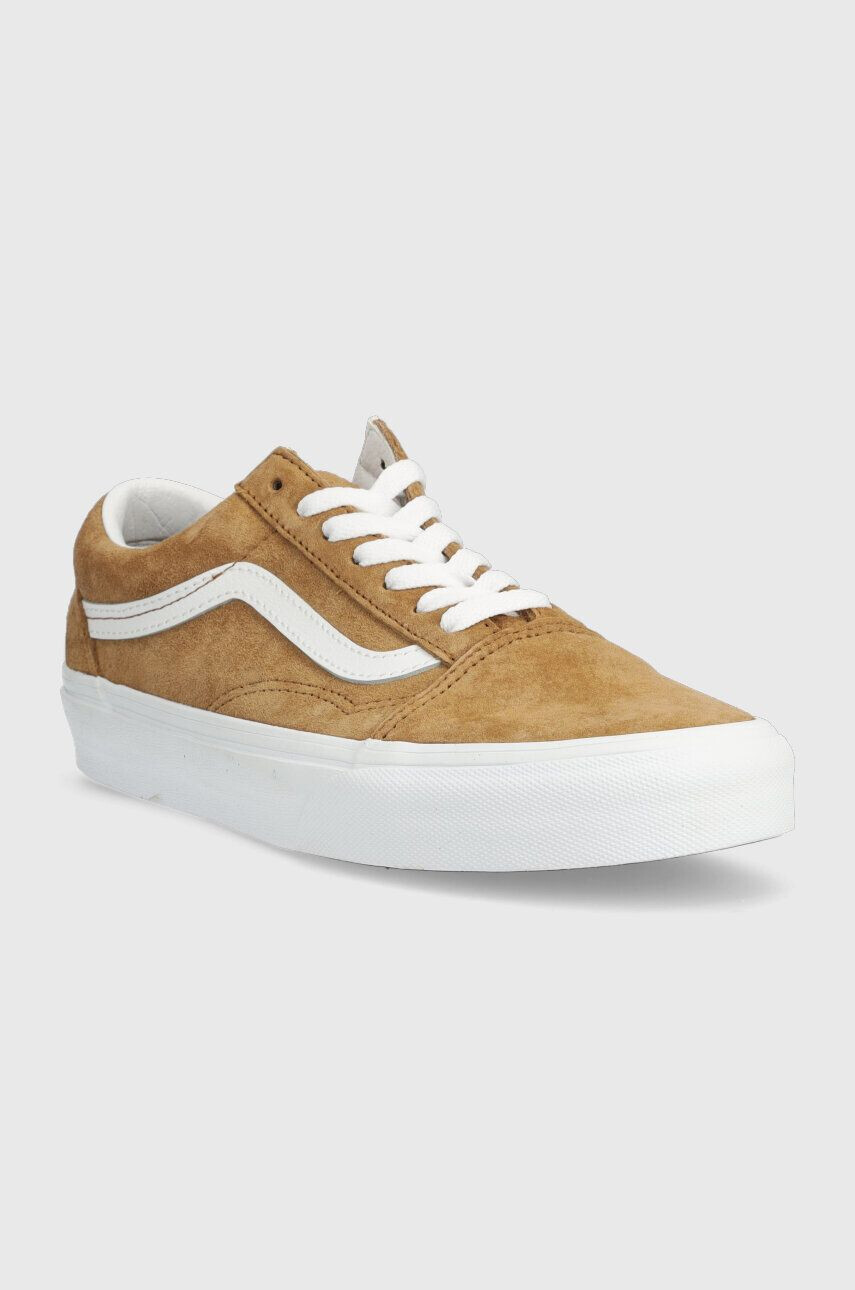 Vans Teniske iz semiša Old Skool rjava barva VN0A5KRSTBN1 - Pepit.si