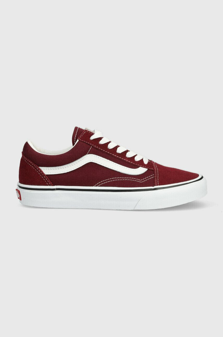 Vans Teniske Old Skool ženske bordo barva - Pepit.si