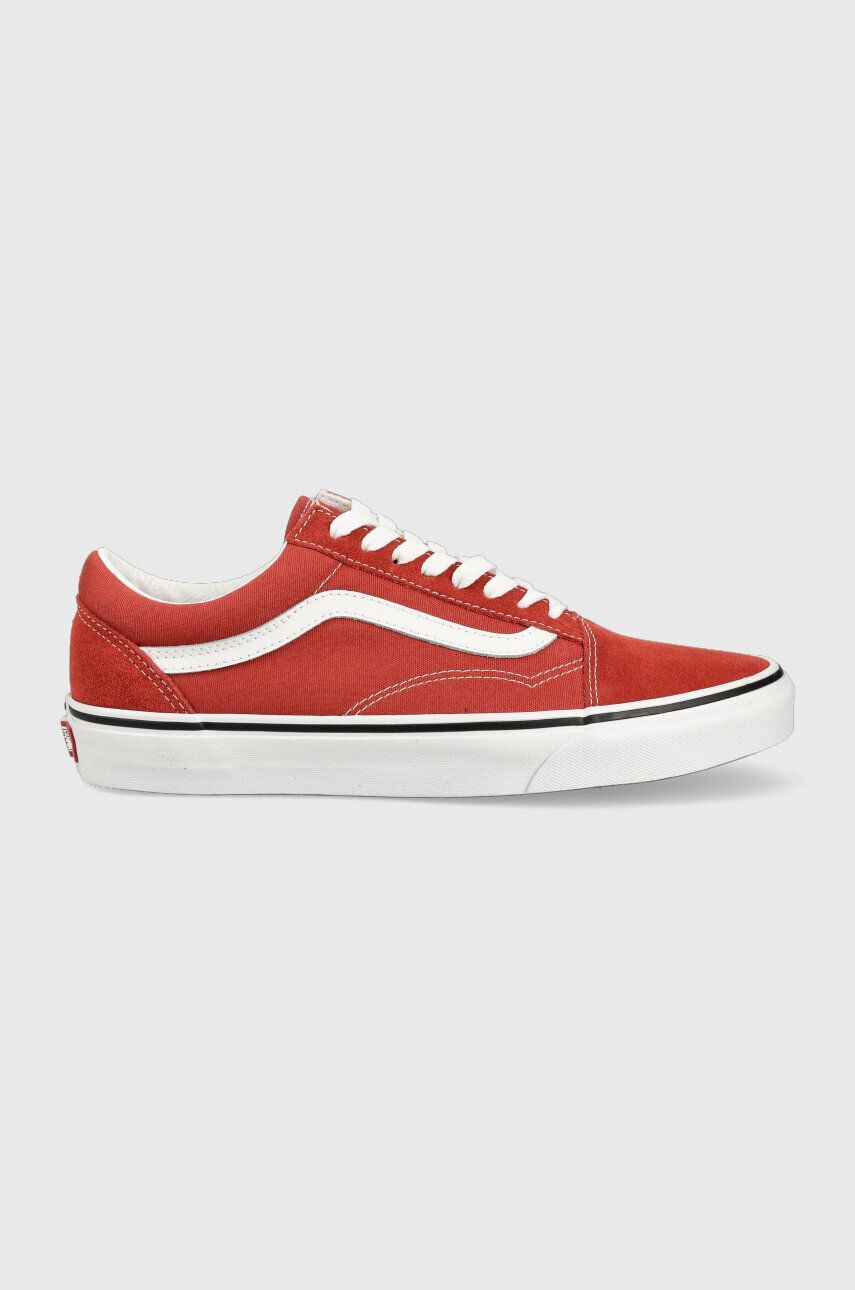 Vans Teniske Old Skool rdeča barva VN0005UF49X1 - Pepit.si