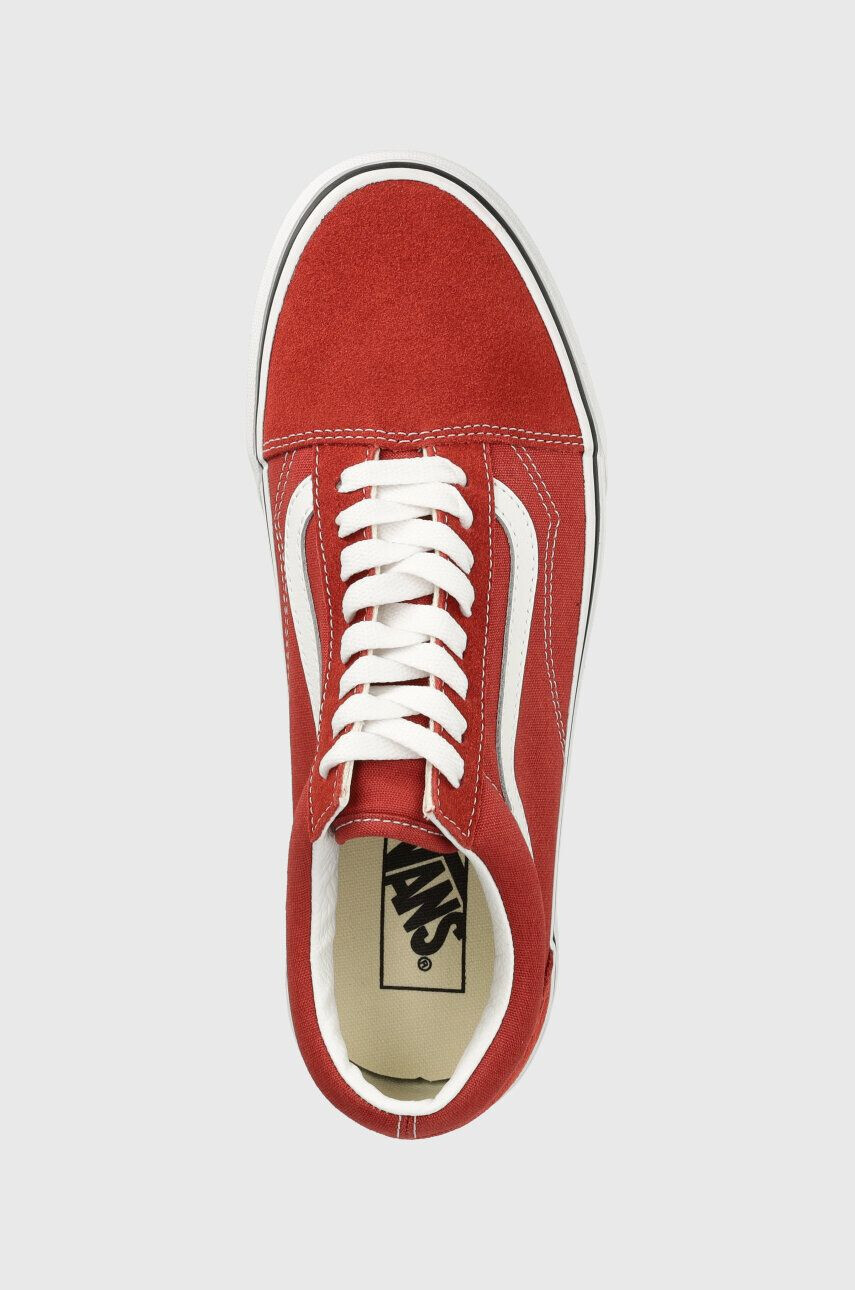 Vans Teniske Old Skool rdeča barva VN0005UF49X1 - Pepit.si