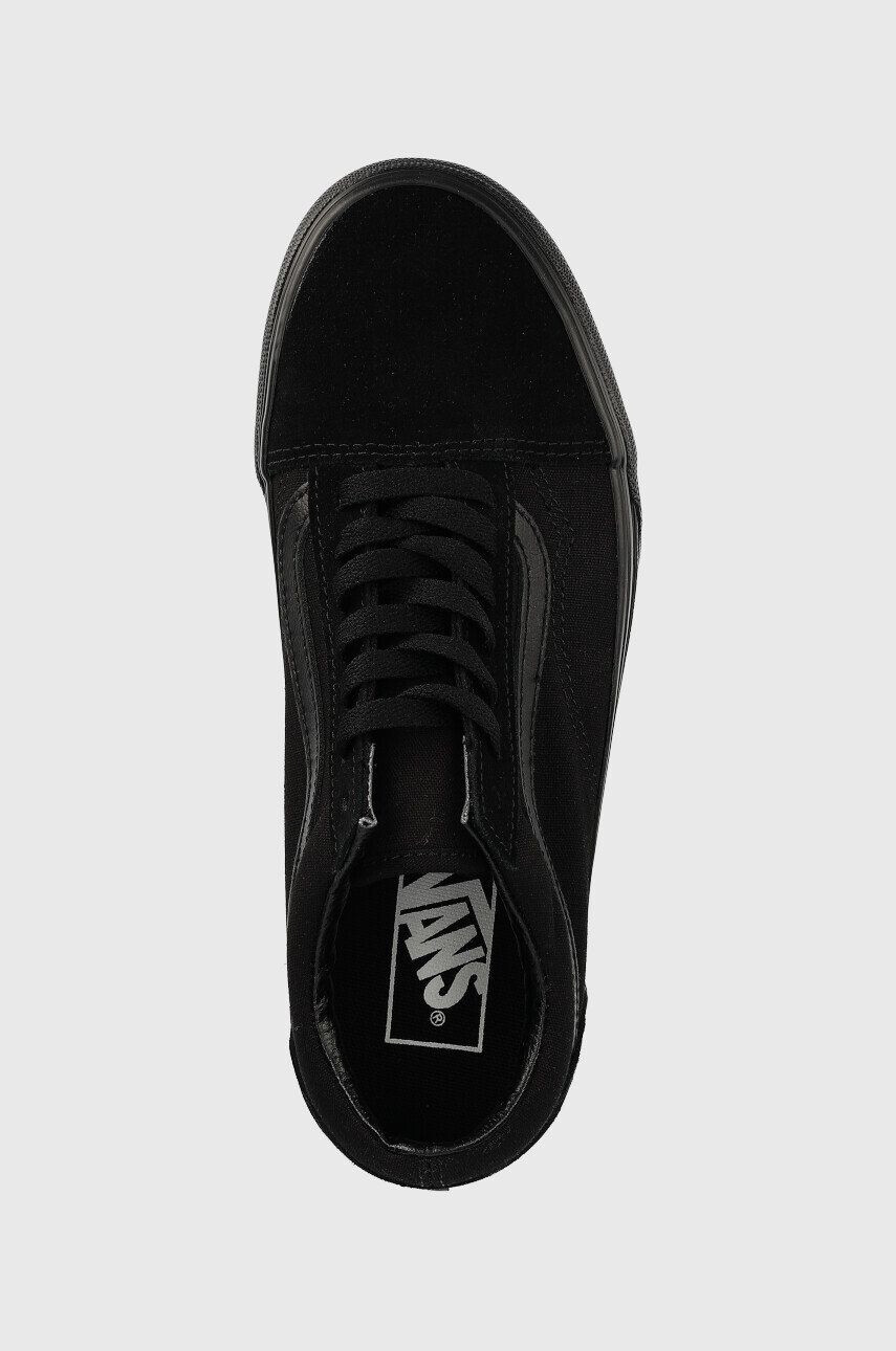 Vans teniske Old Skool Stackform ženske črna barva - Pepit.si