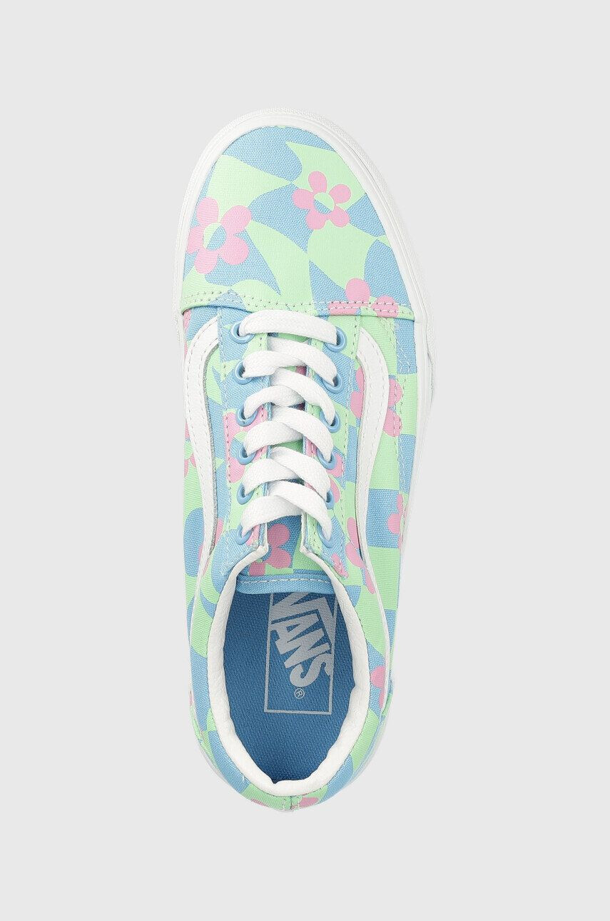 Vans Teniske Old Skool Stackform Checkerboard Floral - Pepit.si