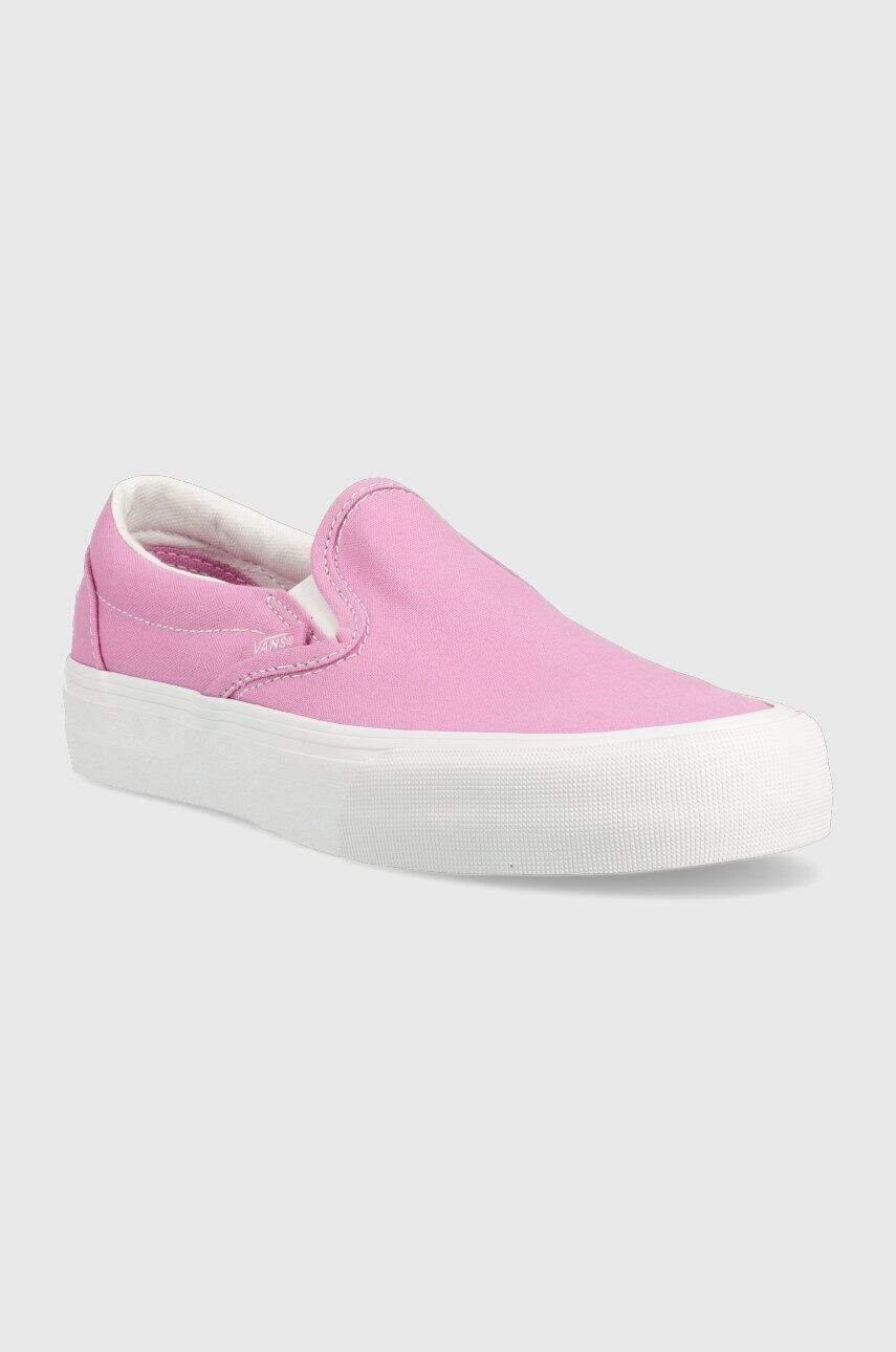 Vans Teniske Slip-On VR3 ženske vijolična barva VN0007NCBLH1 - Pepit.si