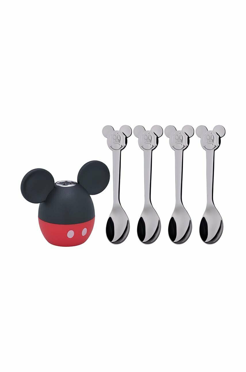 WMF Otroški komplet žlic s solnico Mickey Mouse 5-pack - Pepit.si