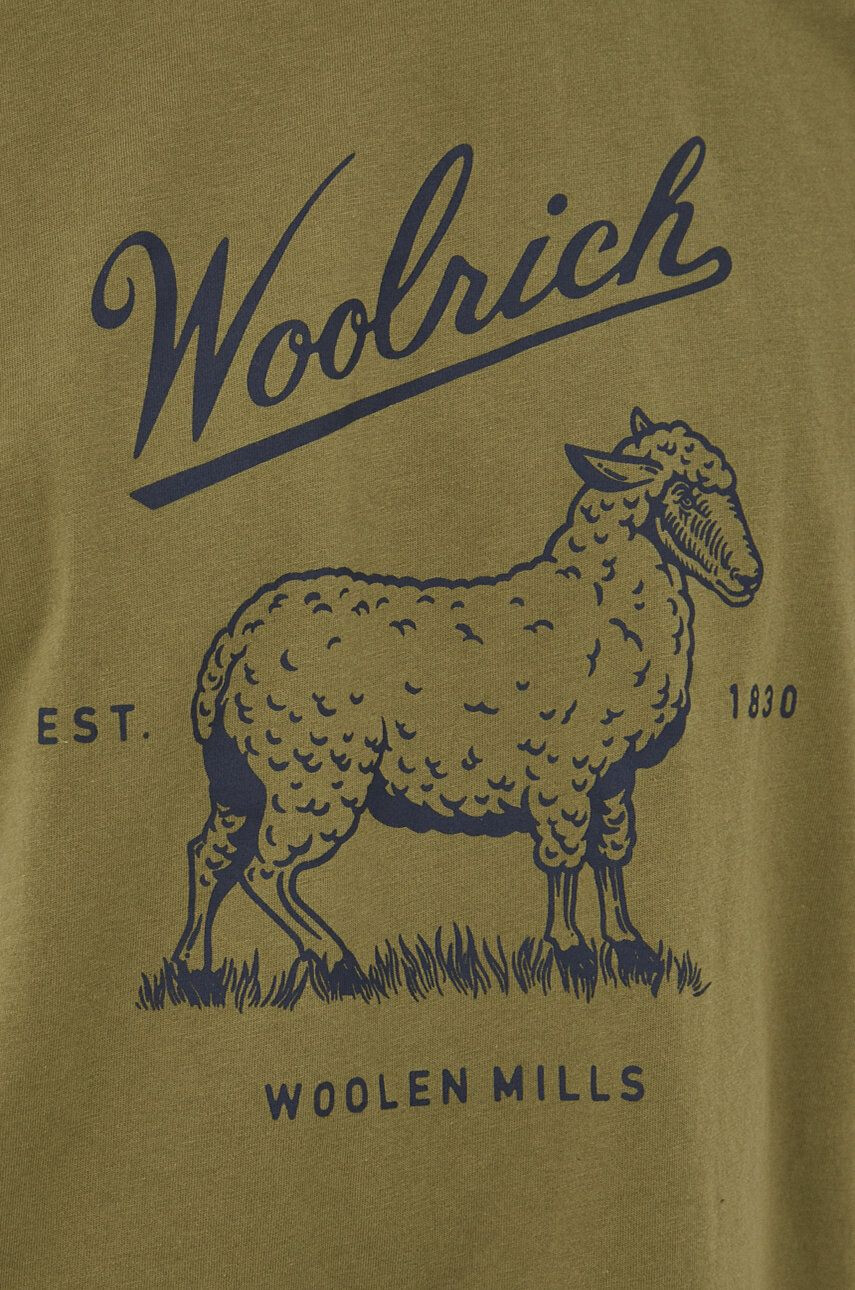 Woolrich bombažna majica - Pepit.si