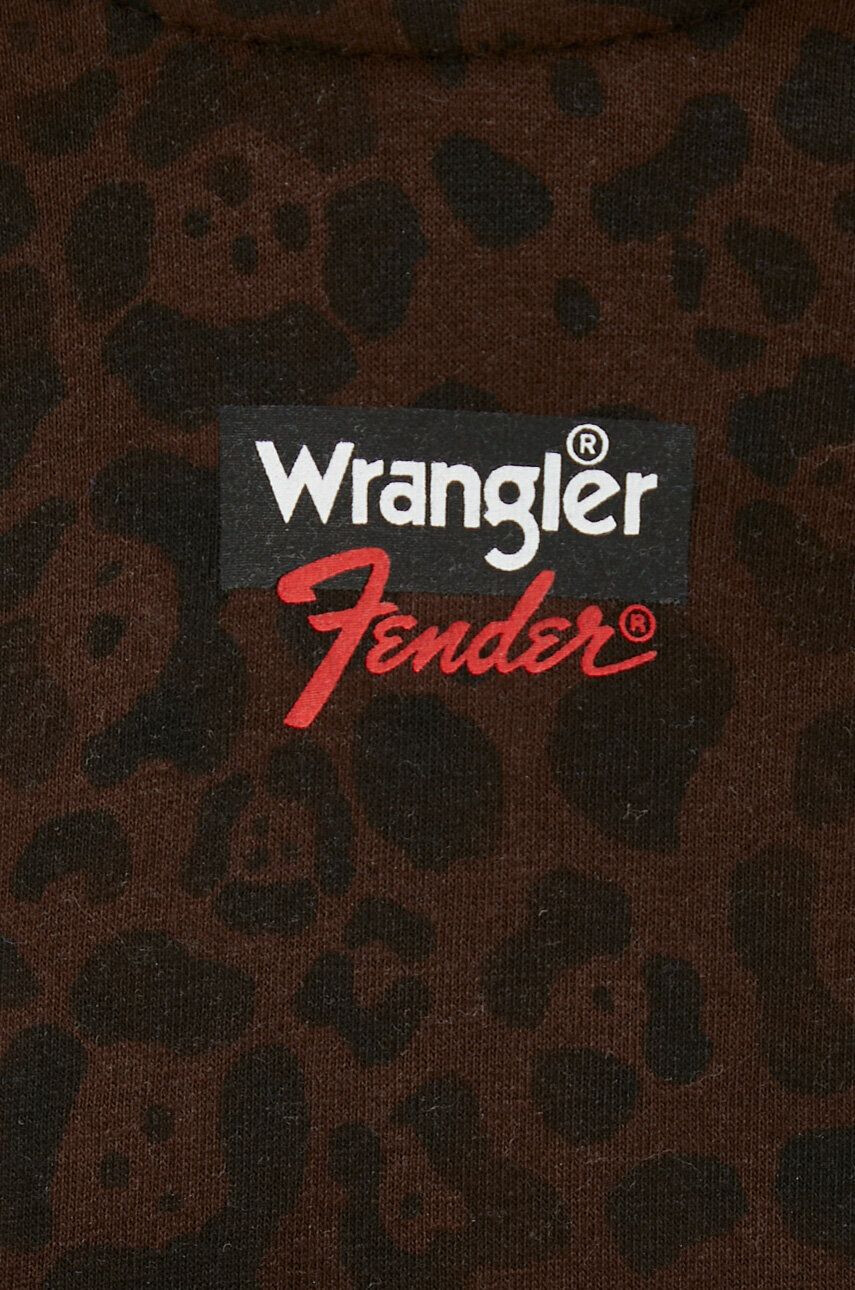 Wrangler Body x Fender ženski rjava barva - Pepit.si