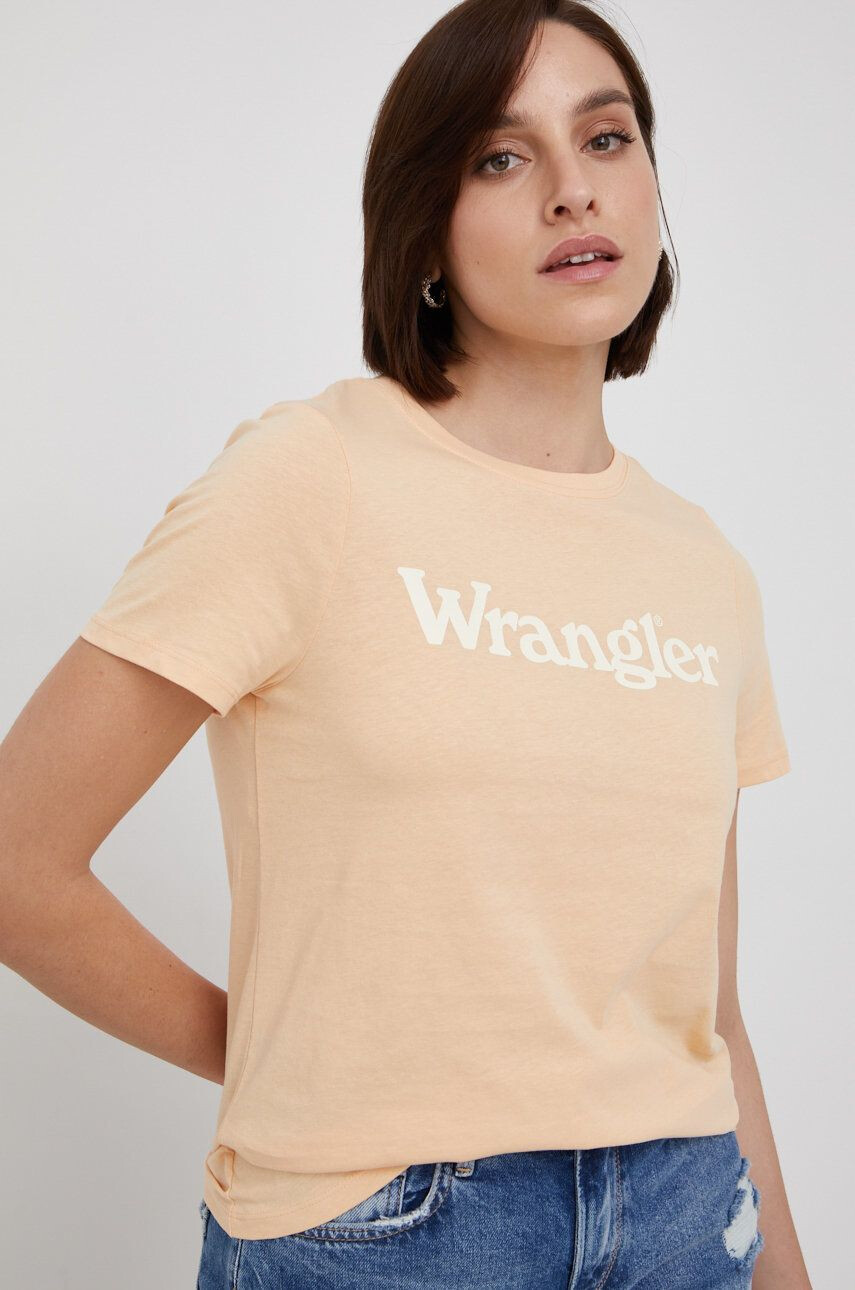 Wrangler Bombažen t-shirt - Pepit.si