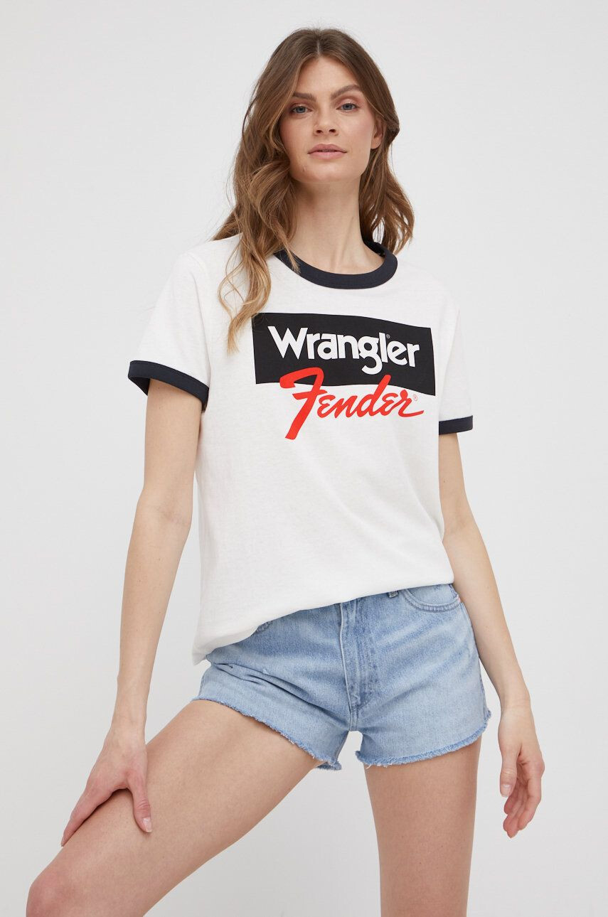 Wrangler Bombažen t-shirt - Pepit.si